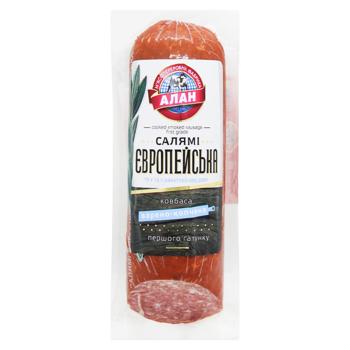 Колбаса Алан Салями Европейская половина варено-копченая первый сорт - купить, цены на - фото 2