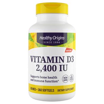 Vitamin D3 Gels 2,400 IU (MCT Oil) 360 Gels - купить, цены на Biotus - фото 1