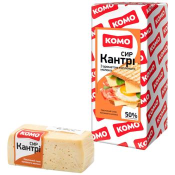 Сир Комо Кантрі зі смаком пряженого молока 50% - купити, ціни на NOVUS - фото 1