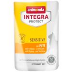 Корм вологий Integra Protect Sensitive з індичкою для котів з харчовою непереносимістю 85г