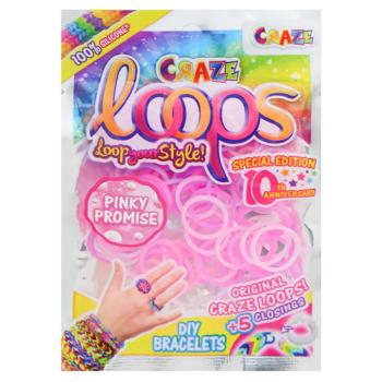 Craze Loops DIY Bracelets Creativity Set 100pcs in Assortment - buy, prices for - photo 2