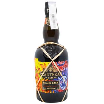 Planteray Black Cask Barbados & Paraguay Rum 40% 0.7l