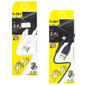 Кабель передачі даних Android-Mirco USB 1м S-102 арт. 17488-12 И208 - купить, цены на КОСМОС - фото 1