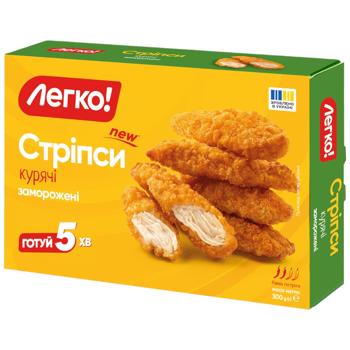 Legko! Frozen Chicken Strips 300g - buy, prices for ULTRAMARKET - photo 1