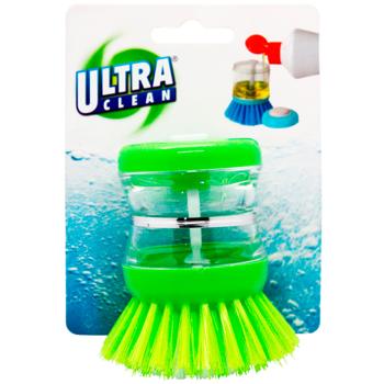 Щітка Ultra Clean для посуду з диспенсером - купити, ціни на - фото 2