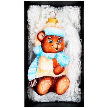 Прикраса ялинкова Різдвяні Історії Тато-ведмідь - купити, ціни на WINETIME - фото 4