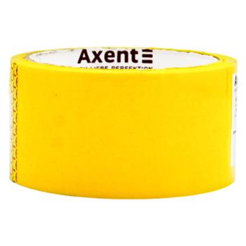 Стрічка клейка Axent пакувальна жовта 40мкм 48мм х 35м