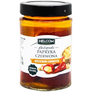 Helcom Red Pepper Stuffed with Hummus 327ml - buy, prices for COSMOS - photo 1