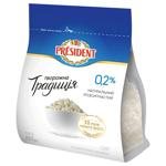 President Tvorozhna Tradytsiya Low-fat Cottage Cheese 0.2% 350g
