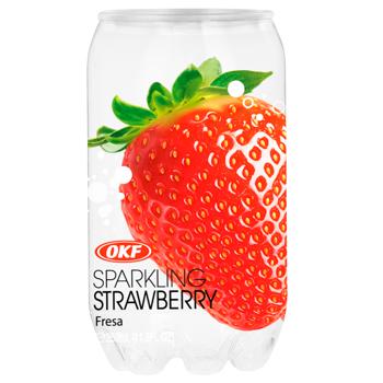 OKF Strawberries Carbonated Drink 0,35l - buy, prices for Vostorg - photo 1