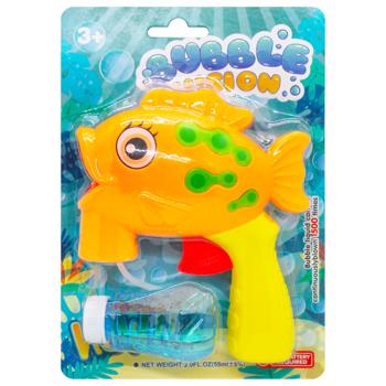 Bubble Gun Fish with Solution 55ml TS0576761 - buy, prices for COSMOS - photo 1