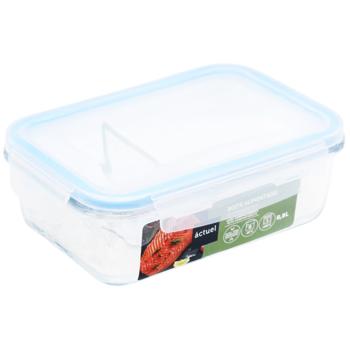 Контейнер Actuel с крышкой и разделителем 800мл - купить, цены на Auchan - фото 3