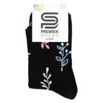 Шкарпетки Premier Socks Преміум Тендітні гілки жіночі класичні р.23-25 чорний