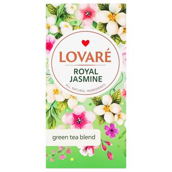 Чай зеленый Lovare Royal Jasmine 1,5г*24шт - купить, цены на Идеал - фото 2