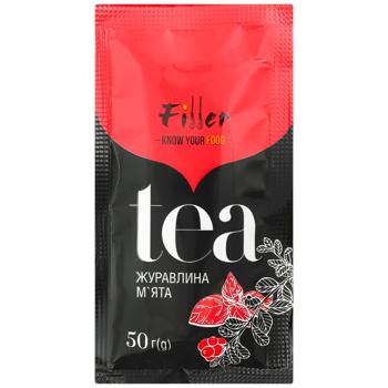 Tea Filler mint 50g Ukraine - buy, prices for Epicentr FOOD - photo 1