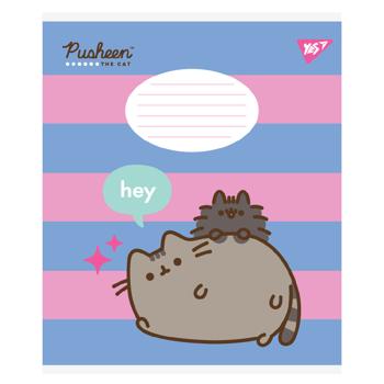Тетрадь Yes Pusheen The Cat в клетку 12 листов в ассортименте - купить, цены на - фото 3