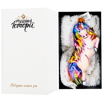 Украшение ёлочное Різдвяні Історії Символ 2026-Сияющаягривая - купить, цены на WINETIME - фото 1