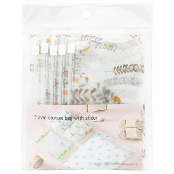 Набір пак 5шт д/зберіган непрод речей 20*28см 4372-2И623 - купить, цены на Таврия В - фото 1