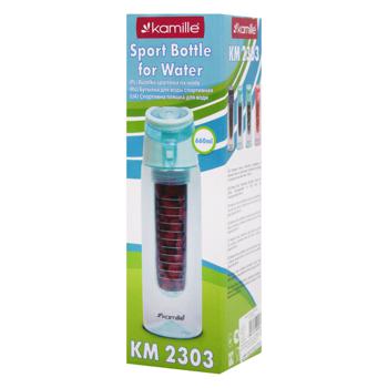 Kamille Sports Bottle for Water 660ml - buy, prices for MegaMarket - photo 1