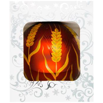 Rizdviani Istorii Ears of Wheat Christmas Tree Ball 10cm - buy, prices for WINETIME - photo 2