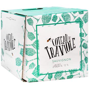 Вино Domaine Garancille Blanc Coteau de Traviole сухое белое 12% 5л - купить, цены на - фото 3