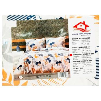 Комплект постельного белья Lorine Home Fashions хлопок в ассортименте - купить, цены на Cупермаркет "Харьков" - фото 4