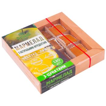 Мармелад Стимул натуральный Яблоко-лимон 120г - купить, цены на ULTRAMARKET - фото 2