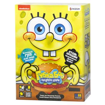 Игра настольная Rozum Губка Боб квадратные штаны