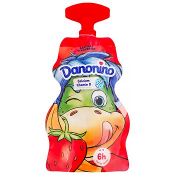 Йогурт Даноніно 2,1% 70 г полун.-банан. з кальц. та віт. D - купити, ціни на КОСМОС - фото 1