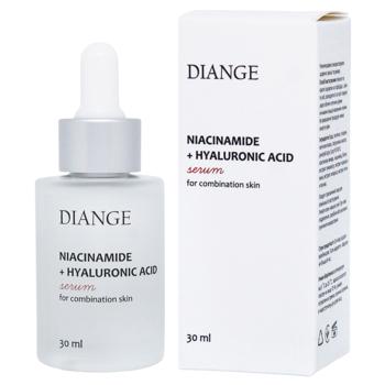 Сироватка д/обличчя Diange 30мл Ніацинамід та гіалур. кисл - купити, ціни на КОСМОС - фото 1
