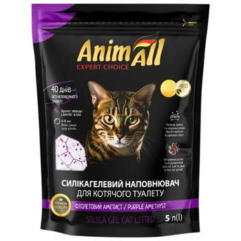 AnimAll Premium Edition Purple Amethyst cилікагелевий наповнювач 7,6 л - лаванда - купити, ціни на MasterZoo - фото 1