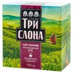 Чай чорний Три Слона гранульований 125г