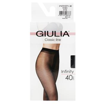 Колготы женские Giulia Infinity 40 Den р.3 Nero