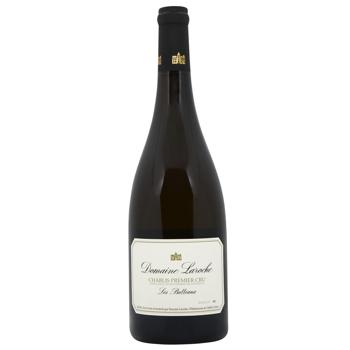 Вино Laroche Chablis Premier Cru Les Butteaux біле сухе 12% 0,75л - купити, ціни на WINETIME - фото 1