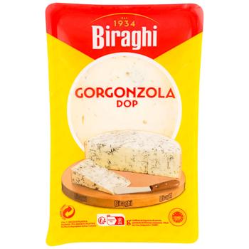 Сыр Biraghi Горгонзола DOP 55% 150г - купить, цены на Чудо Маркет - фото 1