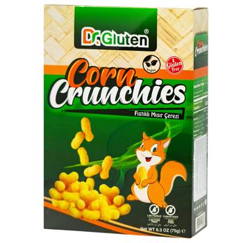Снек Dr.Gluten кукурудз.арахіс б/глютену 75г И346 (Тур) - купить, цены на КОСМОС - фото 1