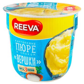 Reeva Potato Puree with Cream Flavor 40g - buy, prices for Auchan - photo 1
