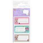 Наліпки на зошити Interdruk Girls 9шт