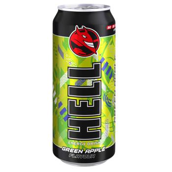 Hell Green Apple Energy Drink 0.5l