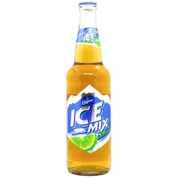 Пиво Славутич Ice Mix спеціальне світле зі смаком лайма 3,5% 0,5л - купити, ціни на Восторг - фото 1