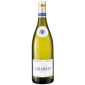 Simonnet-Febvre Chablis White Wine 12.5% 0.75l - buy, prices for Vostorg - photo 1