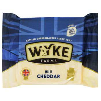 Сыр Wyke Farms Чеддер 34,9% 200г - купить, цены на ЕКО Маркет - фото 1