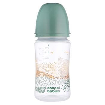 Canpol Babies Easystart Anti-Colic Bottle with Wide Opening 240ml Green - buy, prices for NOVUS - photo 2