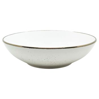 Zed Bowl 20.5x5.5cm White