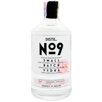 Водка Distil №9 40% 1л - купить, цены на AlcoHub - фото 1