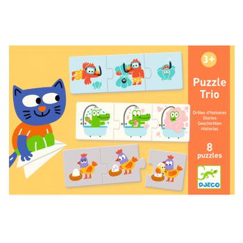 Djeco Trio Story Puzzle Game - buy, prices for - photo 3