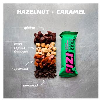 Fizi Hazelnut+Caramel Bar in Chocolate Glaze 45g - buy, prices for Supermarket "Kharkiv" - photo 6