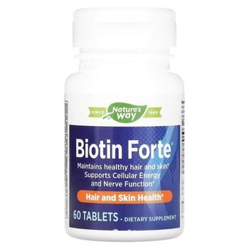 biotin nature's way 60pcs USA