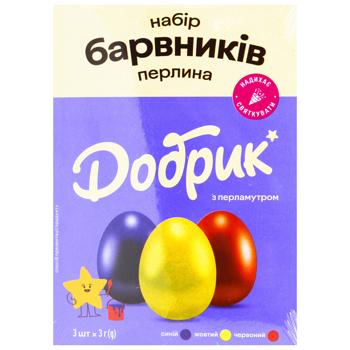 Dobryk Pearl Dye Set for Easter Eggs 9g - buy, prices for COSMOS - photo 2