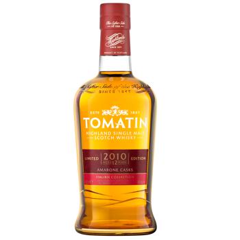 Віскі Tomatin Italian Collection Amarone Casks 12 років 46% 0,7л - купити, ціни на - фото 1